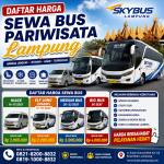 Daftar Harga Sewa Bus Pariwisata Lampung