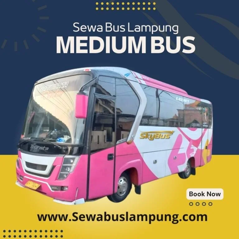 Harga sewa bus pariwisata lampung