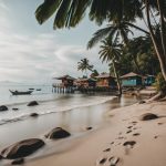 wisata pantai arang lampung