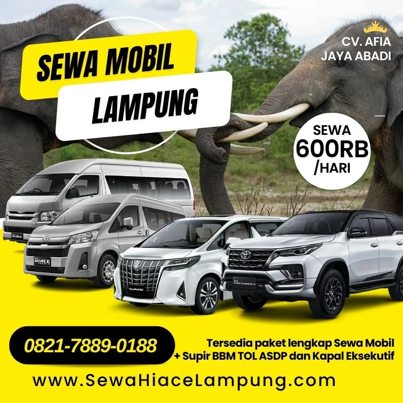 Solusi murah rental mobil lampung