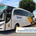 Bus Damri Lampung Jakarta