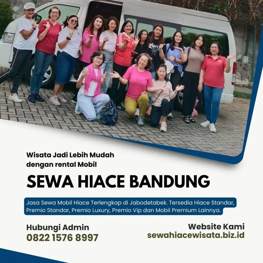harga sewa hiace bandung terpercaya