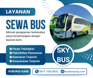 Sewa Bus di Bandar Lampung 2026