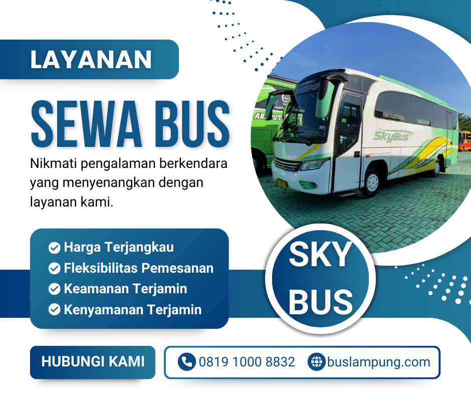 sewa bus lampung