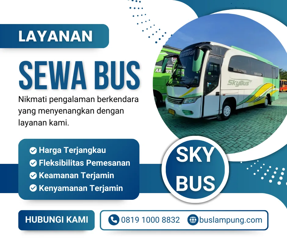 sewa bus lampung