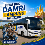 Harga Sewa Bus DAMRI Lampung Terbaru Untuk Wisata Rombongan