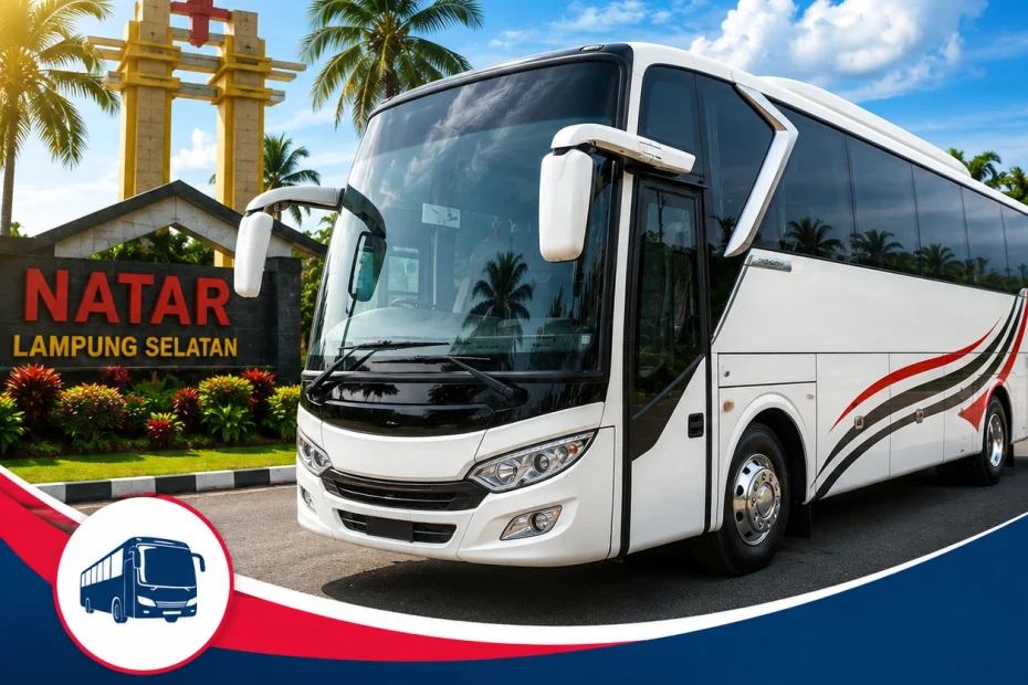 Sewa Bus Natar Lampung Selatan
