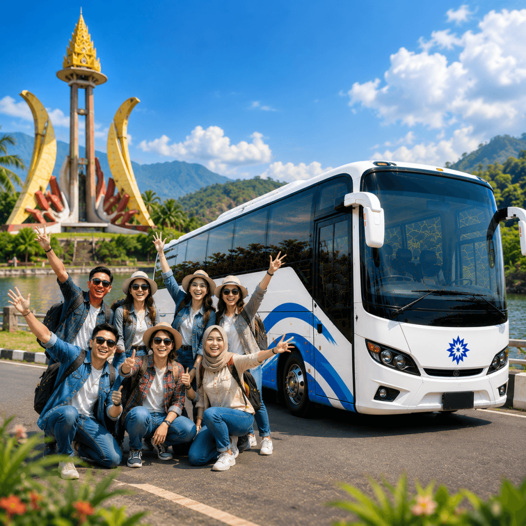 Sewa Bus Pariwisata Lampung Utara Untuk Liburan Bersama Rombongan