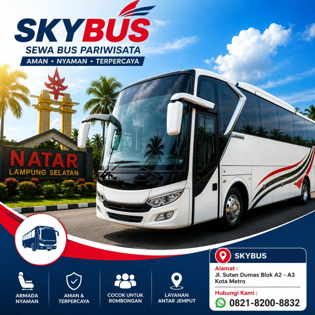 Sewa Bus Lampung Selatan